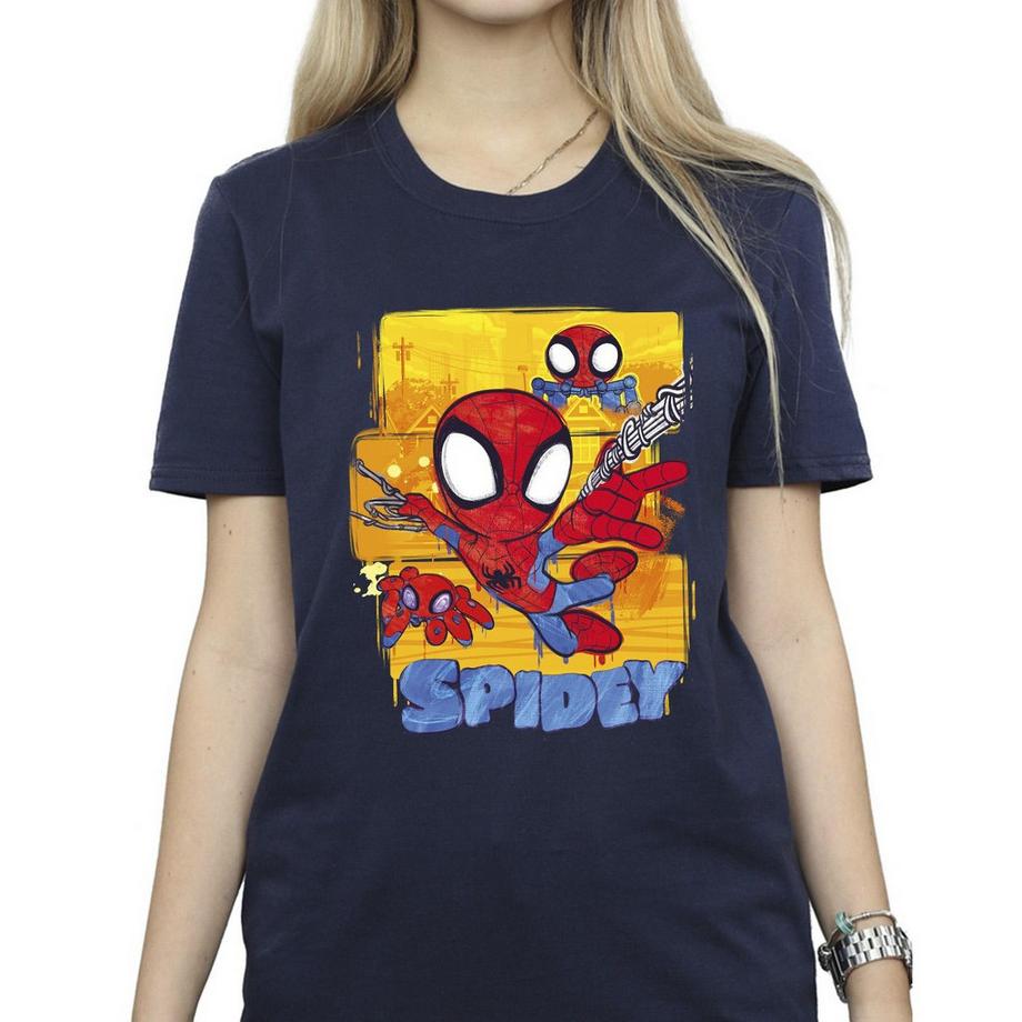 MARVEL  T-ShirtSpidey And His Amazing Friends 