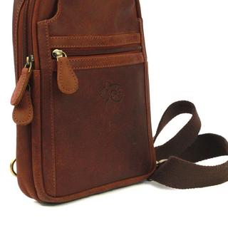 Eastern Counties Leather Joey Borsa a Tracolla in Pelle Effetto Usato  