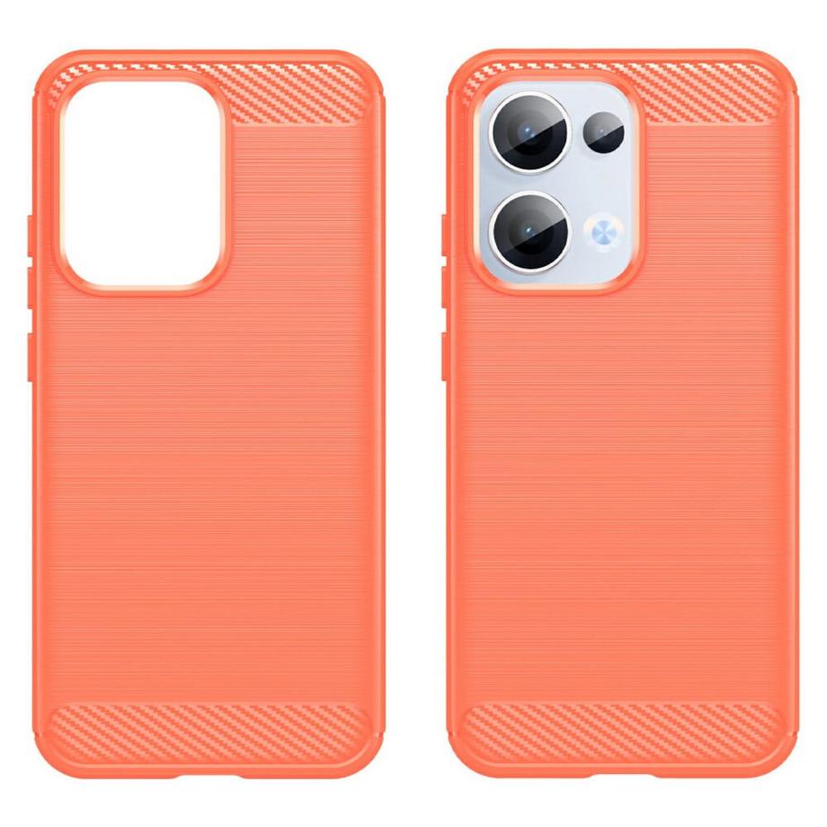 Cover-Discount  OPPO Reno13  - Cover in look metallo carbonio 