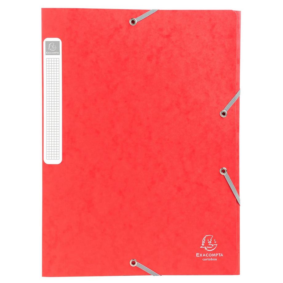 Exacompta Cartella portaprogetti Cartobox dorso 25mm cartoncino lustré - A4 - x 25  