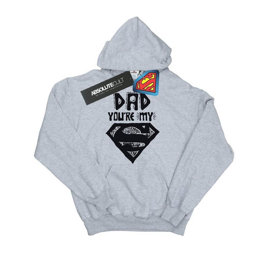 DC COMICS Super Dad Sweat à capuche  