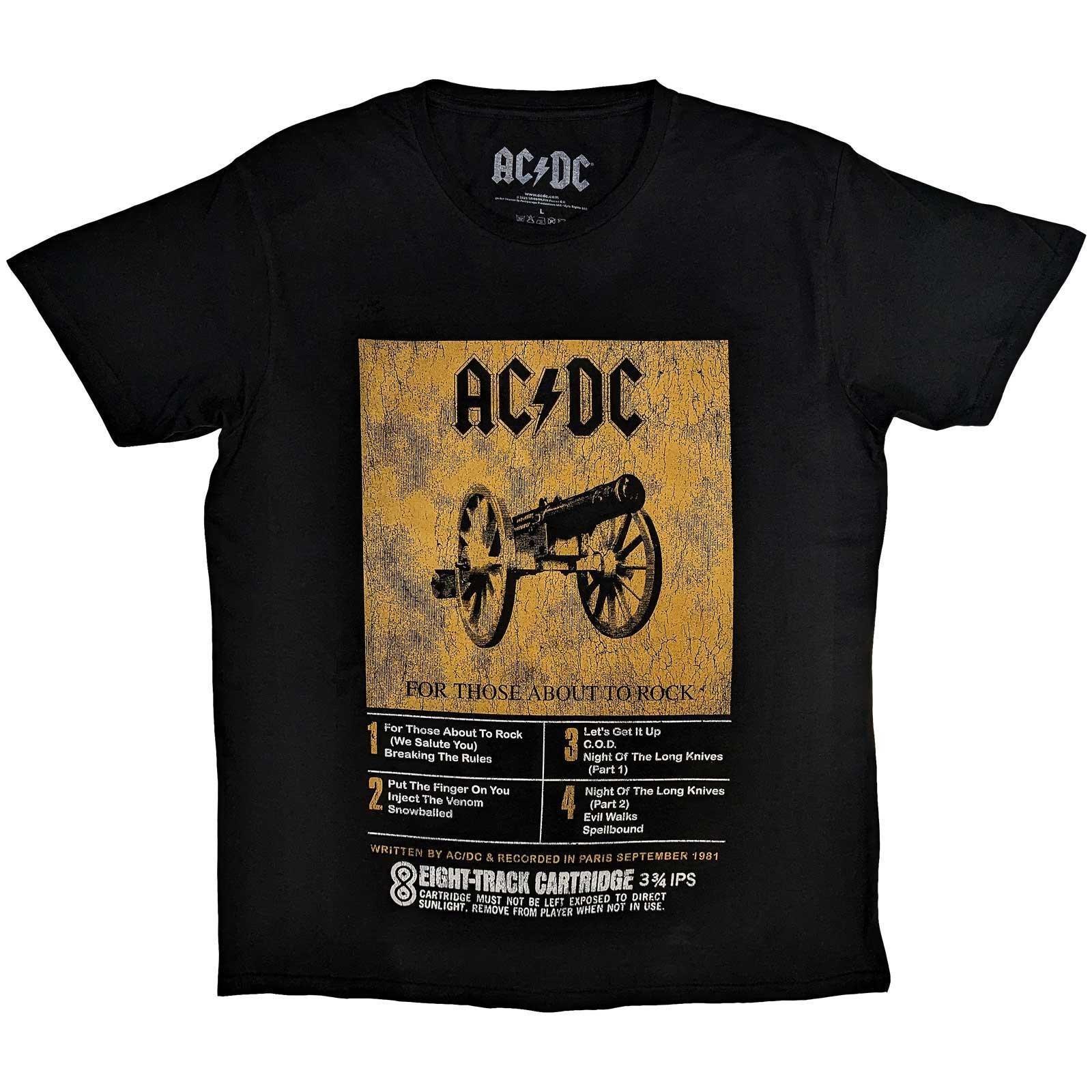 AC/DC  ACDC 8 Track TShirt 