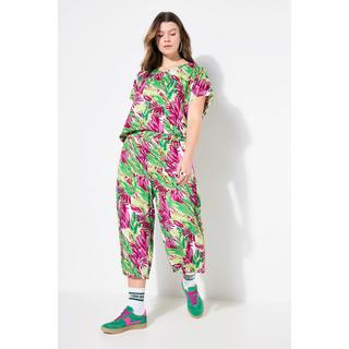 Studio Untold Jupe-culotte Wide Legs Imprimé Jungle  