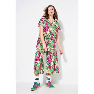 Studio Untold Jupe-culotte Wide Legs Imprimé Jungle  