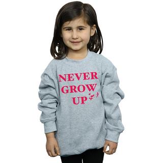 Disney  Never Grow Up Sweatshirt 