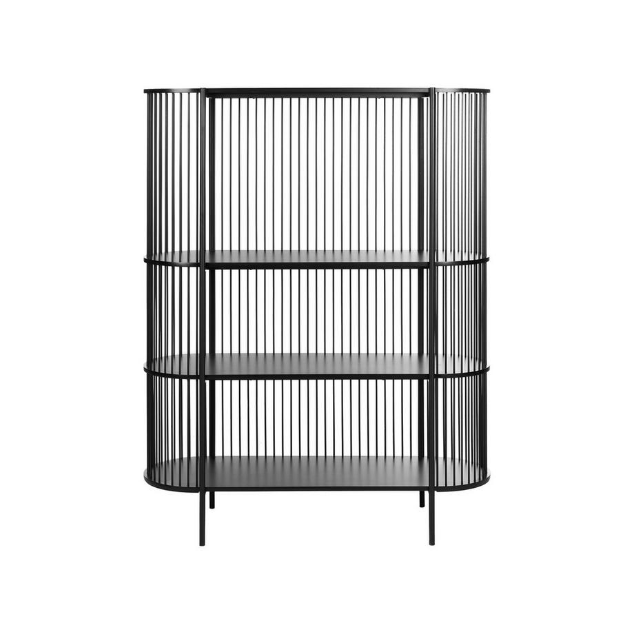 Beliani Regal mit 3 Ebenen aus Eisen Modern BIRSON  