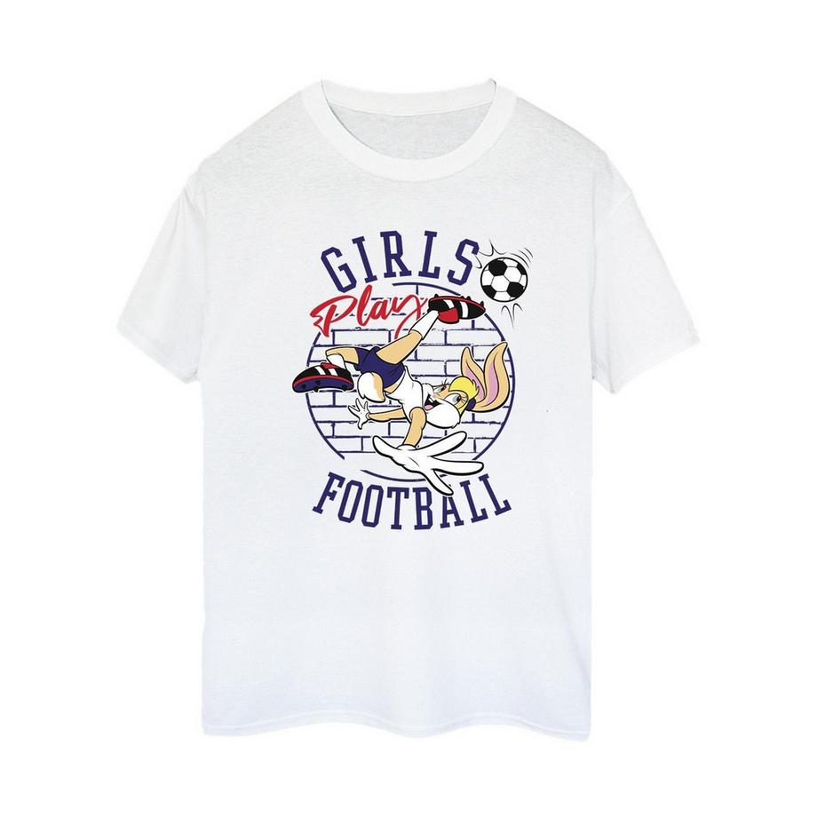LOONEY TUNES Girls Play Football T-Shirt  