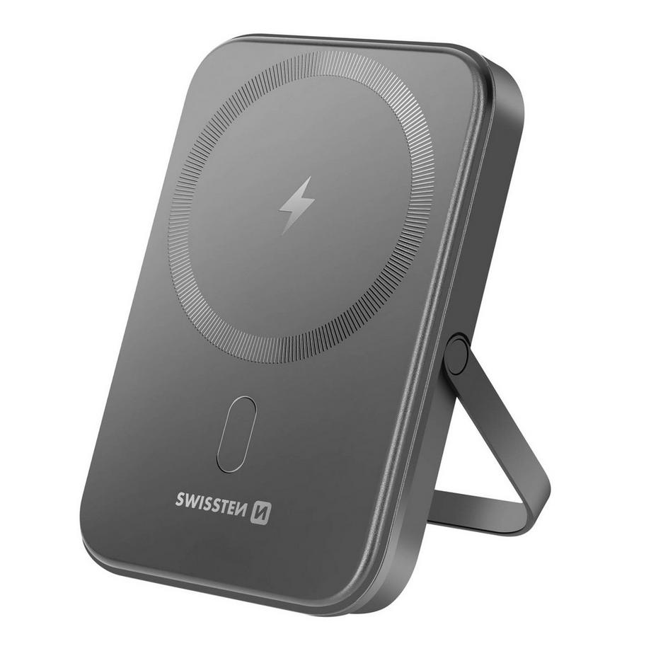 SWISSTEN  Powerbank MagSafe 5000mAh Swissten Noir 