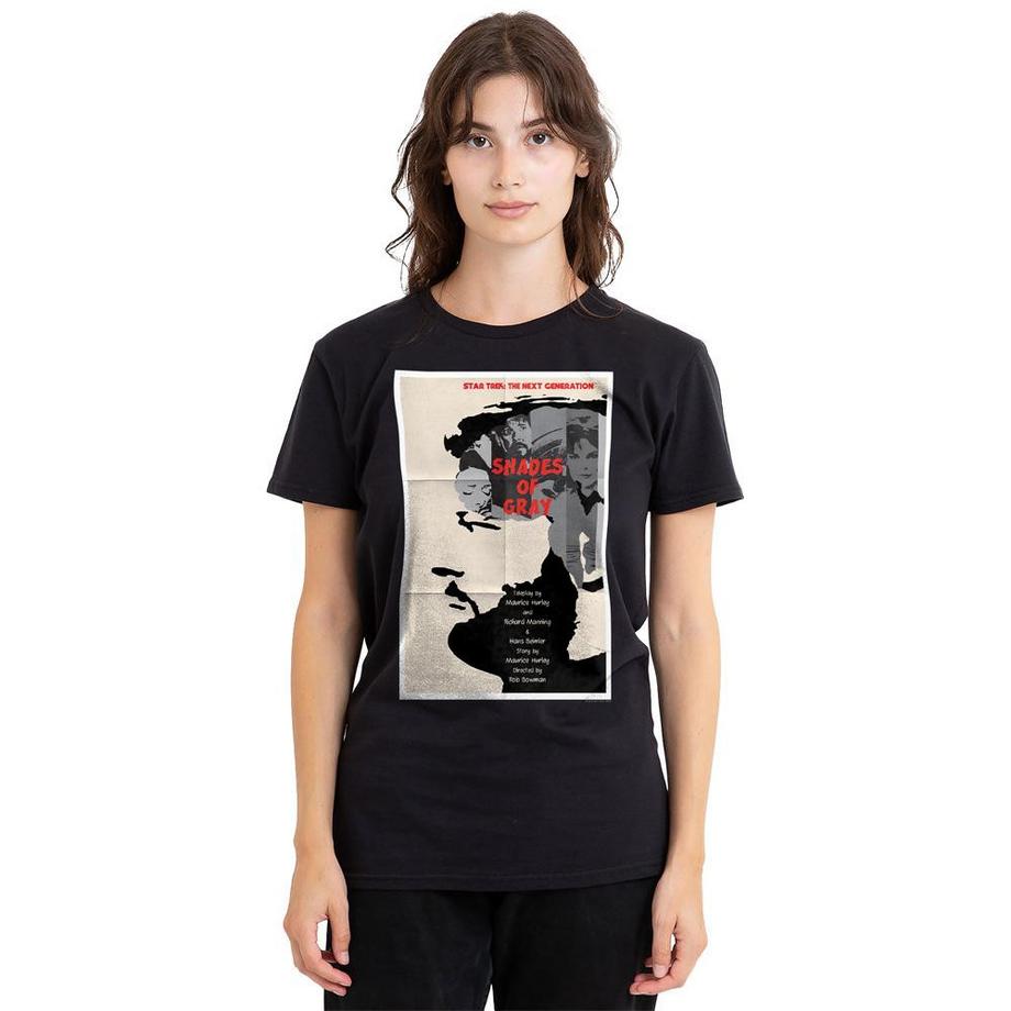 Star Trek Star Trek The Next Generation Shades of Gray T-Shirt  
