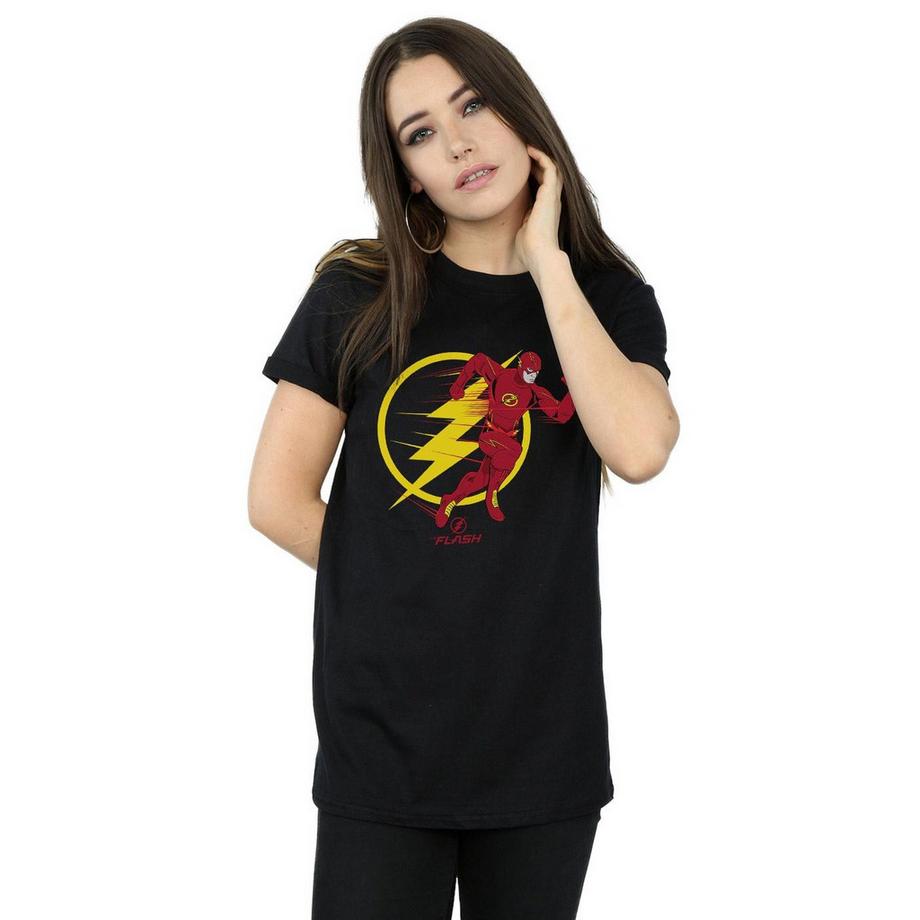 DC COMICS The Flash Running Logo T-Shirt  