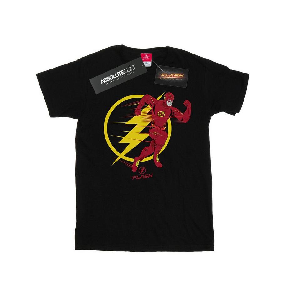 DC COMICS The Flash Running Logo T-Shirt  