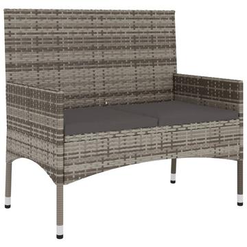 Gartenbank poly-rattan