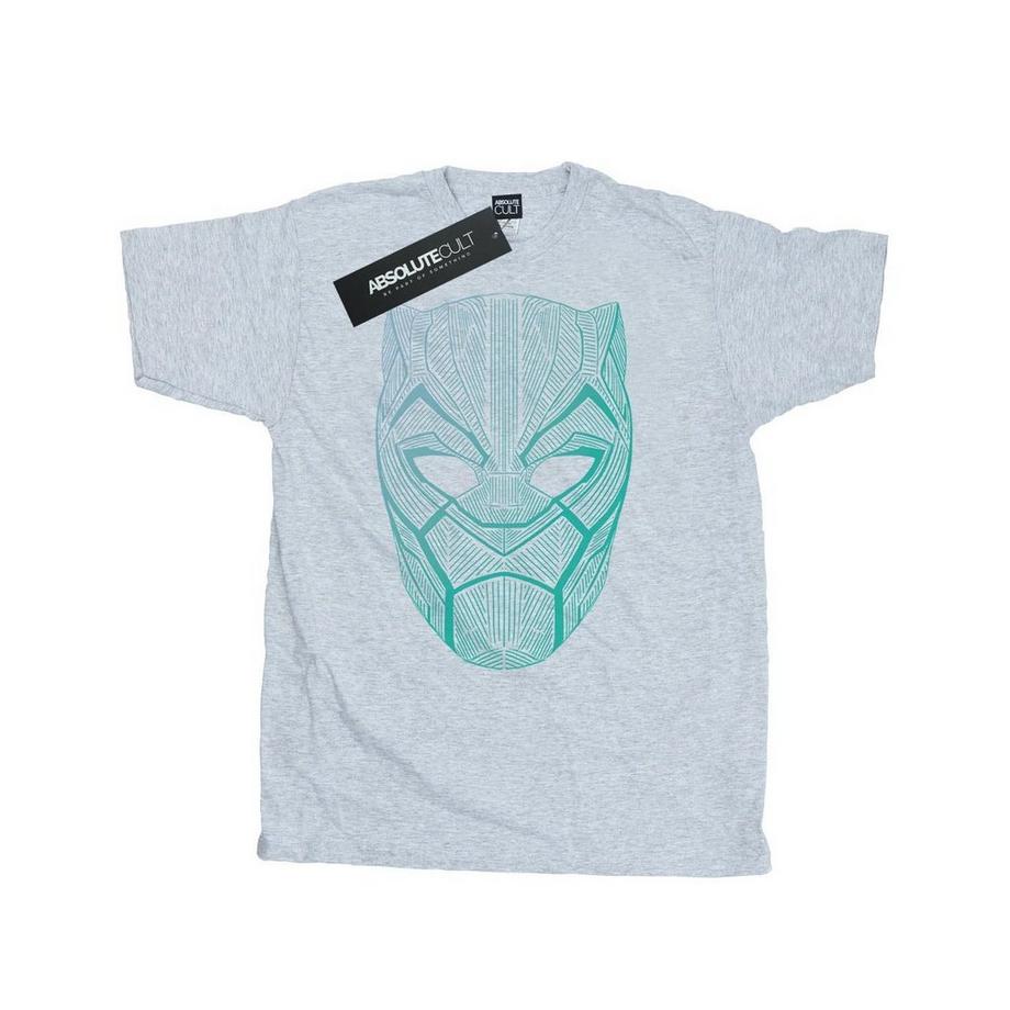 MARVEL Black Panther Mask Graphic Print T-Shirt  