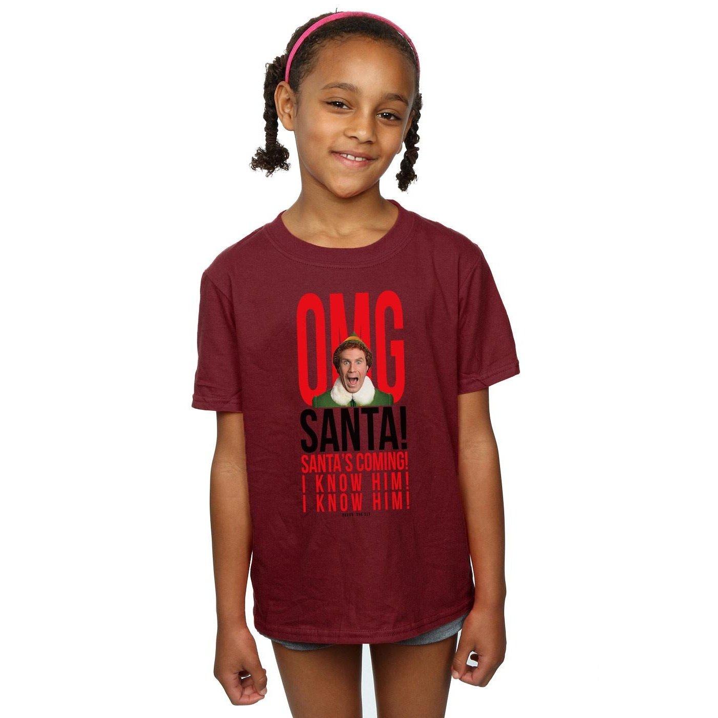 Elf  OMG Santa I Know Him TShirt 