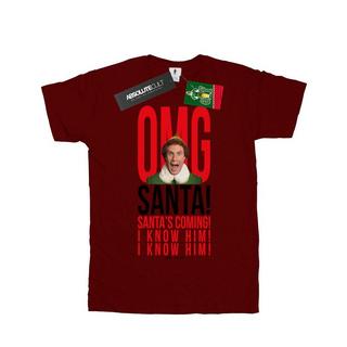 Elf  OMG Santa I Know Him TShirt 