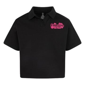 polo-shirt, mädchen boxy