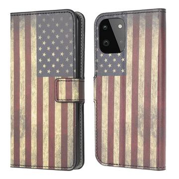 Galaxy A22 5G - Custodia in pelle Motivo