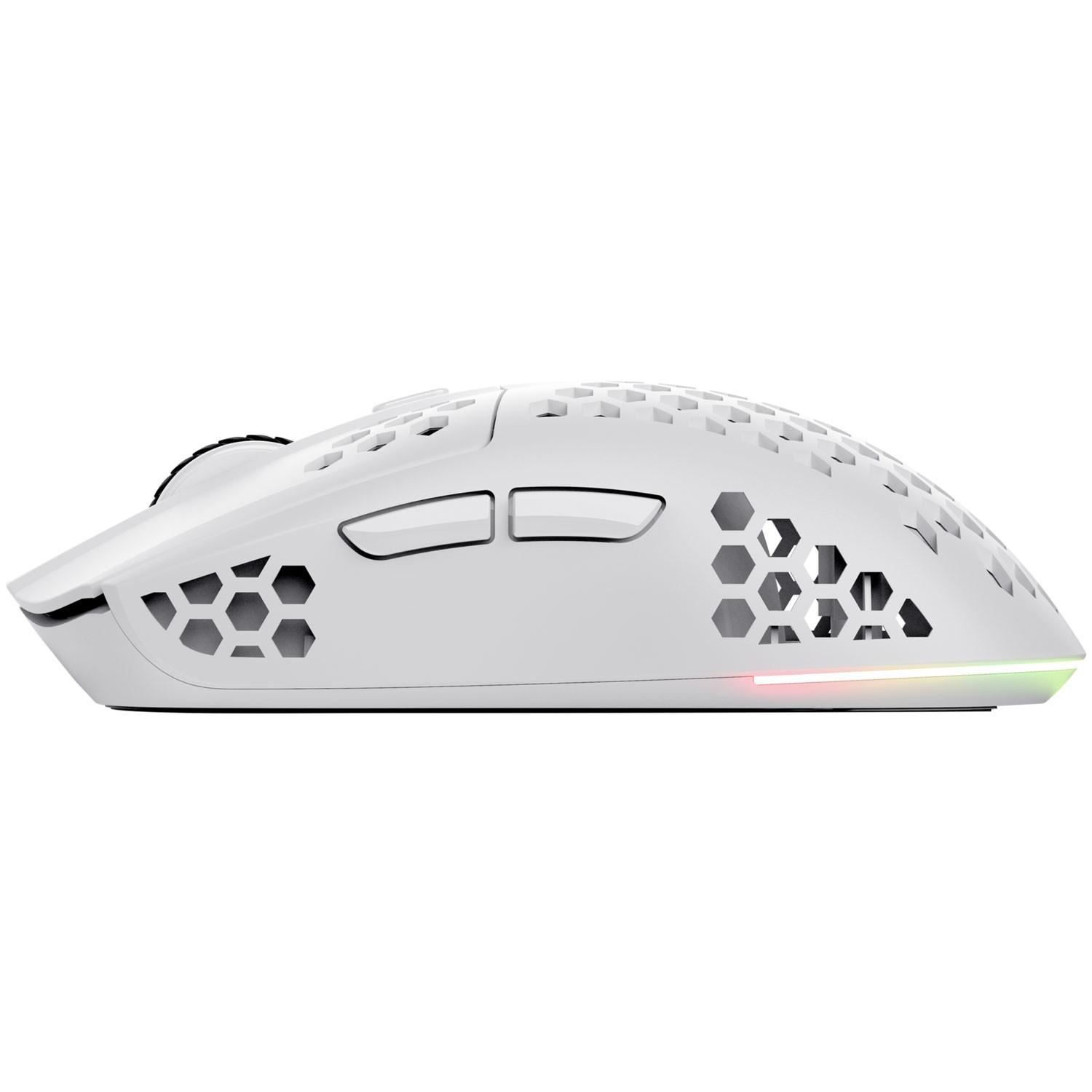 Trust  GXT 929W Helox Kabellose, leichte Gaming-Maus, Weiß 