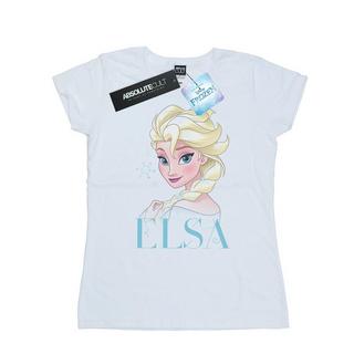 Disney Frozen Elsa T-Shirt Maniche Corte  