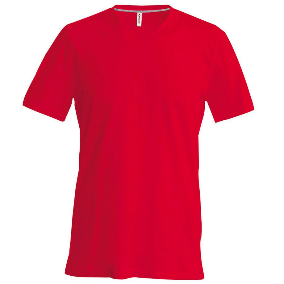 T-ShirtÀ Manches Courtes Et Col En V Coupe Cintrée