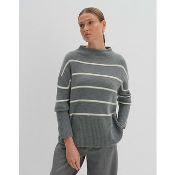 Pull en tricot coupe droite