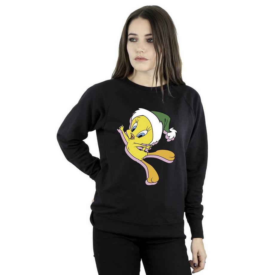 LOONEY TUNES Tweety Bird Weihnachts Sweatshirt  