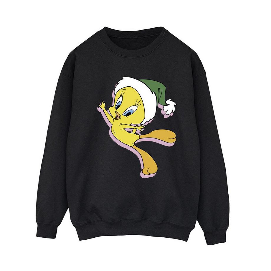 LOONEY TUNES Tweety Bird Weihnachts Sweatshirt  