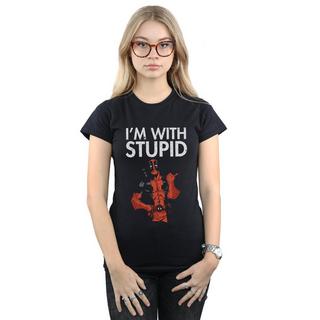 MARVEL  I'm With Stupid TShirt 