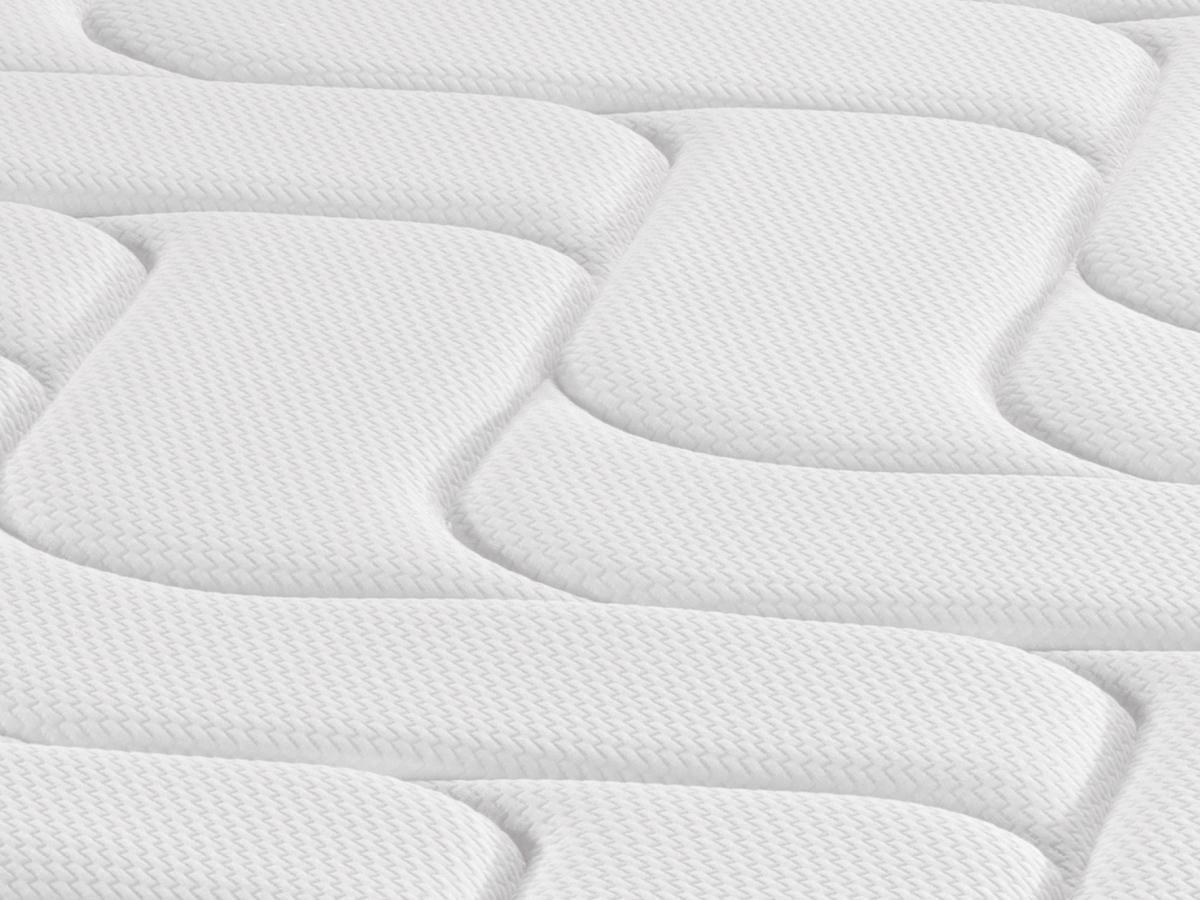 Ysmée Hôtel Matelas 160 x 200 cm anti-feu ressorts ensachés 5 zones et mémoire de forme ép.25cm - VERNA de YSMÉE HÔTEL  