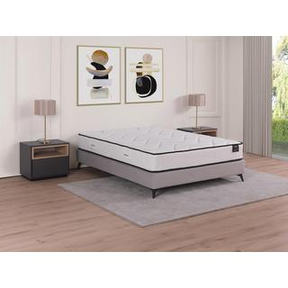 Ysmée Hôtel Matelas 160 x 200 cm anti-feu ressorts ensachés 5 zones et mémoire de forme ép.25cm - VERNA de YSMÉE HÔTEL  