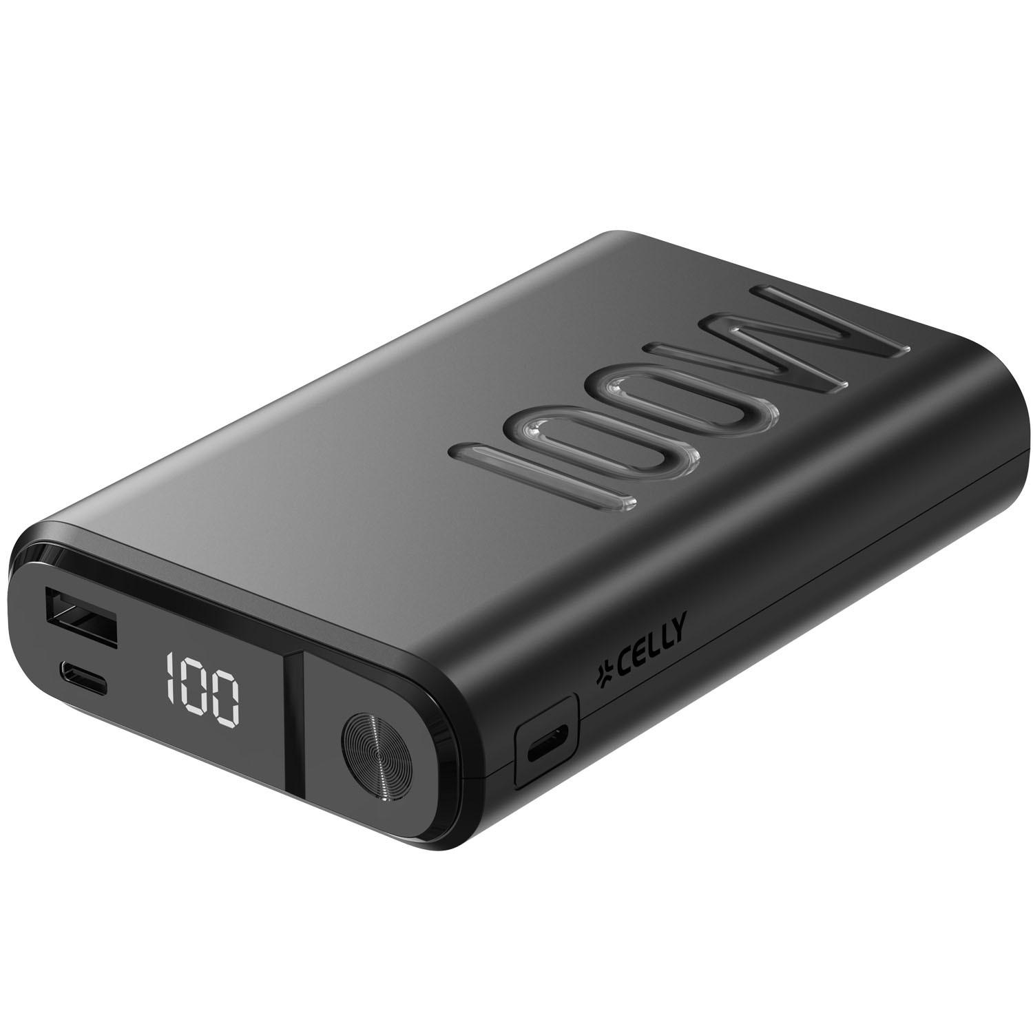 Celly  PowerBank 20.000 mAh 100W PD Schwarz 