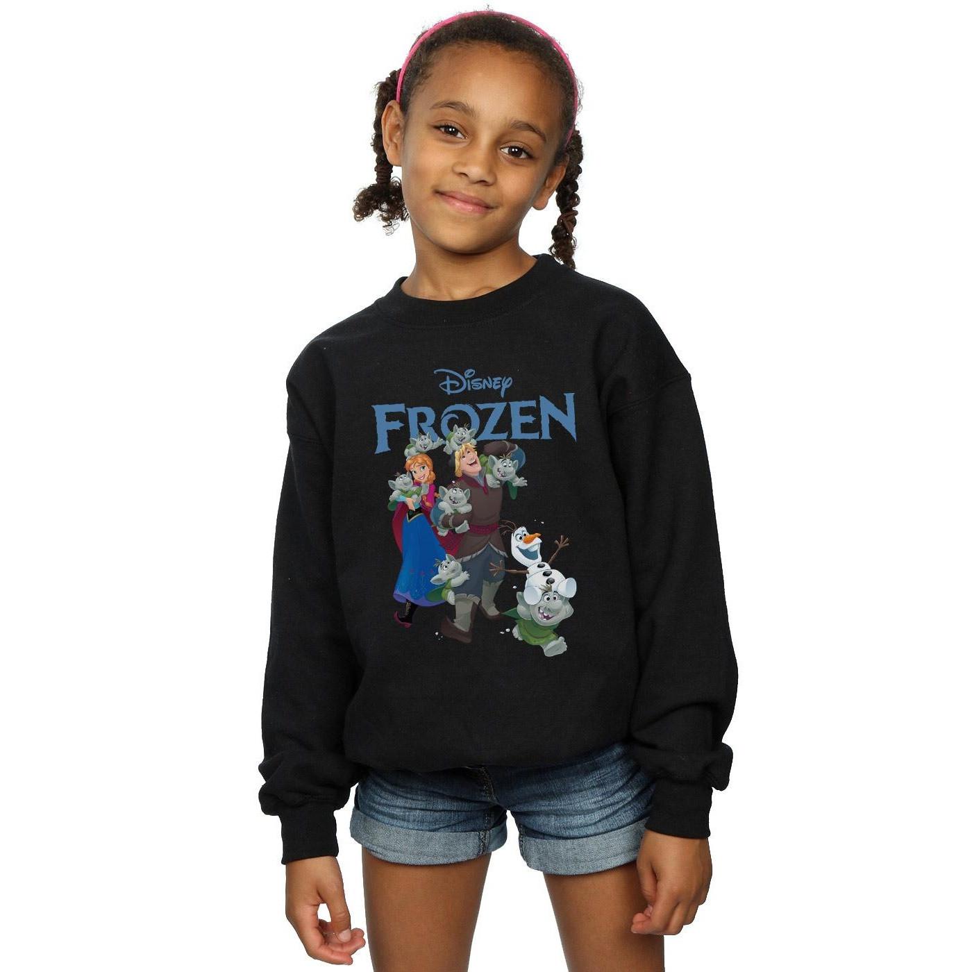 Disney  Frozen Happy Trolls Sweatshirt 