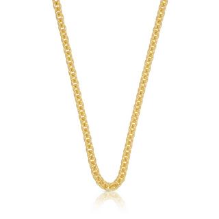 MUAU Schmuck  Collier Rundanker Gelbgold 750, 3.1mm, 50cm 