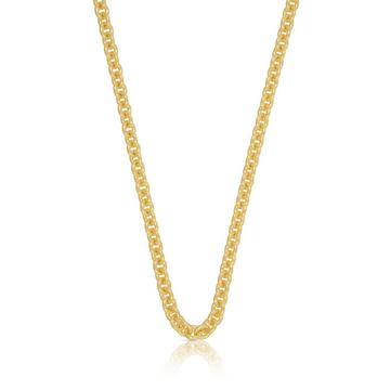 Collier Rundanker Gelbgold 750, 3.1mm, 50cm