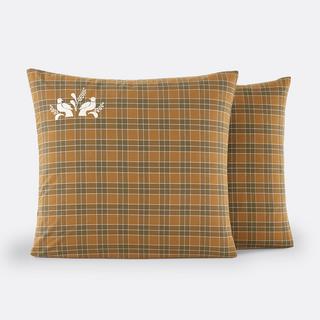 La Redoute Intérieurs Lotta Bestickter Kopfkissenbezug  