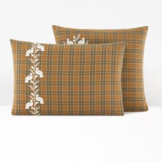 La Redoute Intérieurs Lotta Bestickter Kopfkissenbezug  