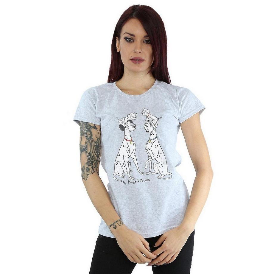 101 Dalmatians Pongo And Perdita T-Shirt  