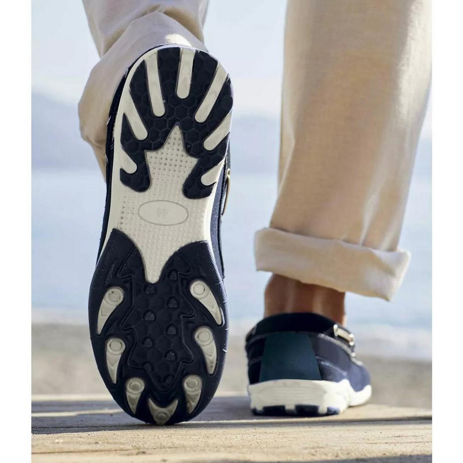 Atlas For Men Mocassins avec Surpiqûres Contrastées  
