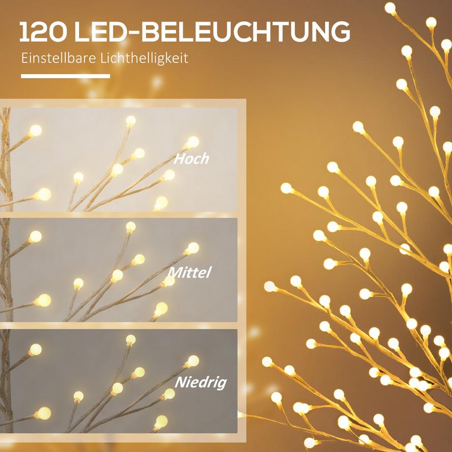 HOMCOM Lichterbaum  