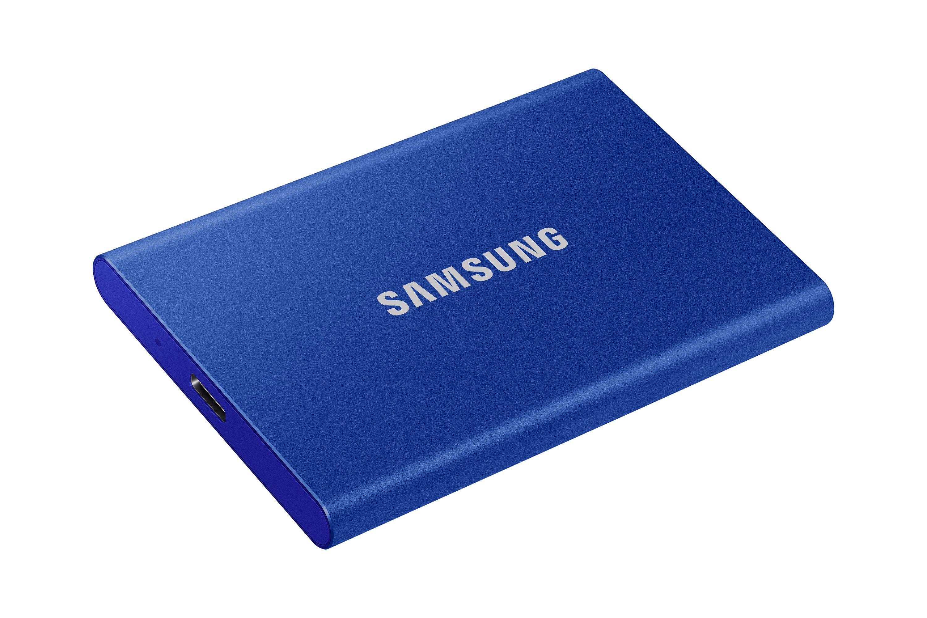 SAMSUNG  Portable SSD T7 1000 GB Blu 