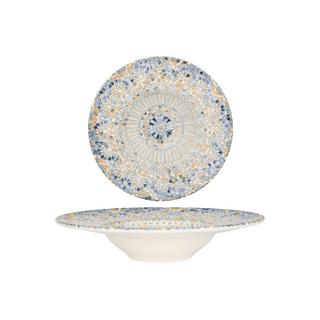 Bonna  Assiette De Pâtes - Luca Mosaic -  Porcelaine - lot de 2 