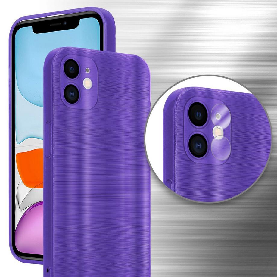 Cadorabo  Hülle für Apple iPhone 11 im Brushed Design 