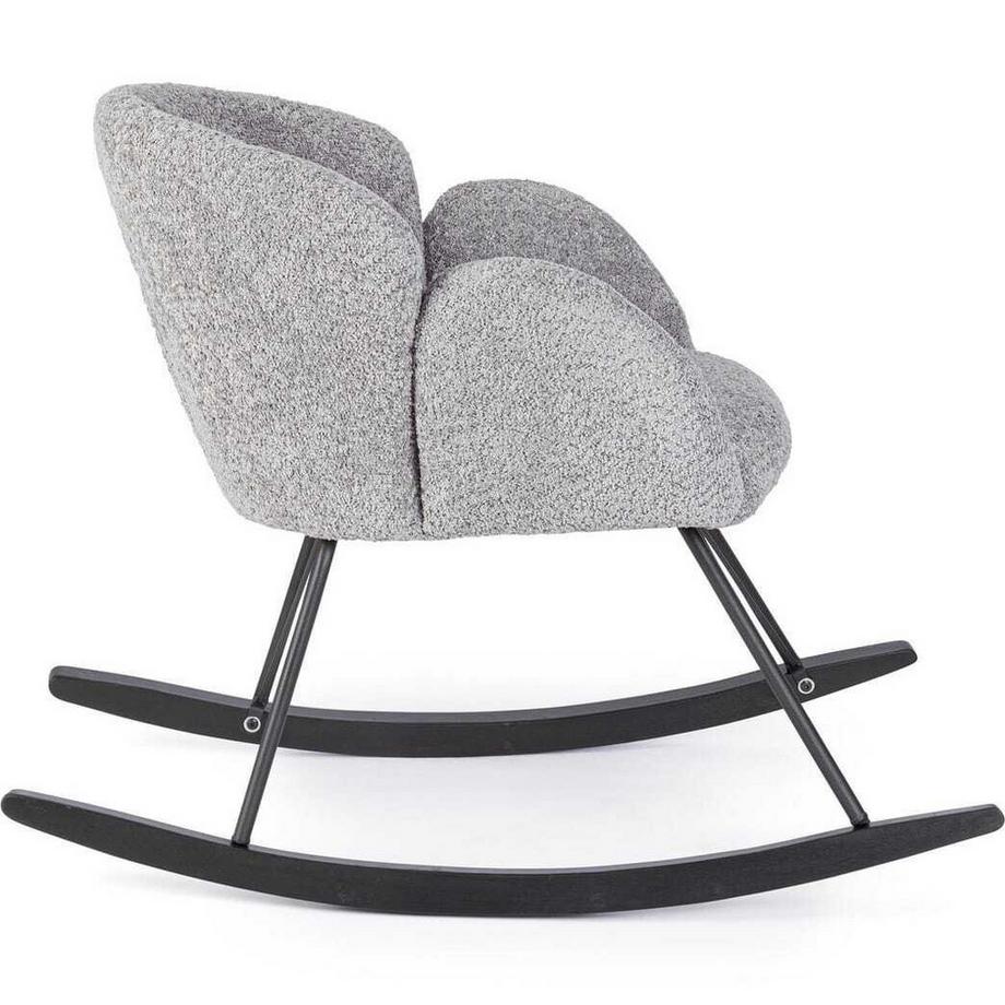 mutoni Schaukelsessel Sibilla hellgrau  