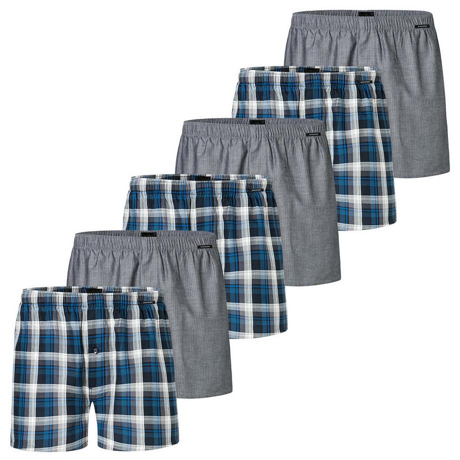 6er Pack Web - Boxershorts