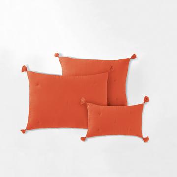 Housse de coussin gaze de coton