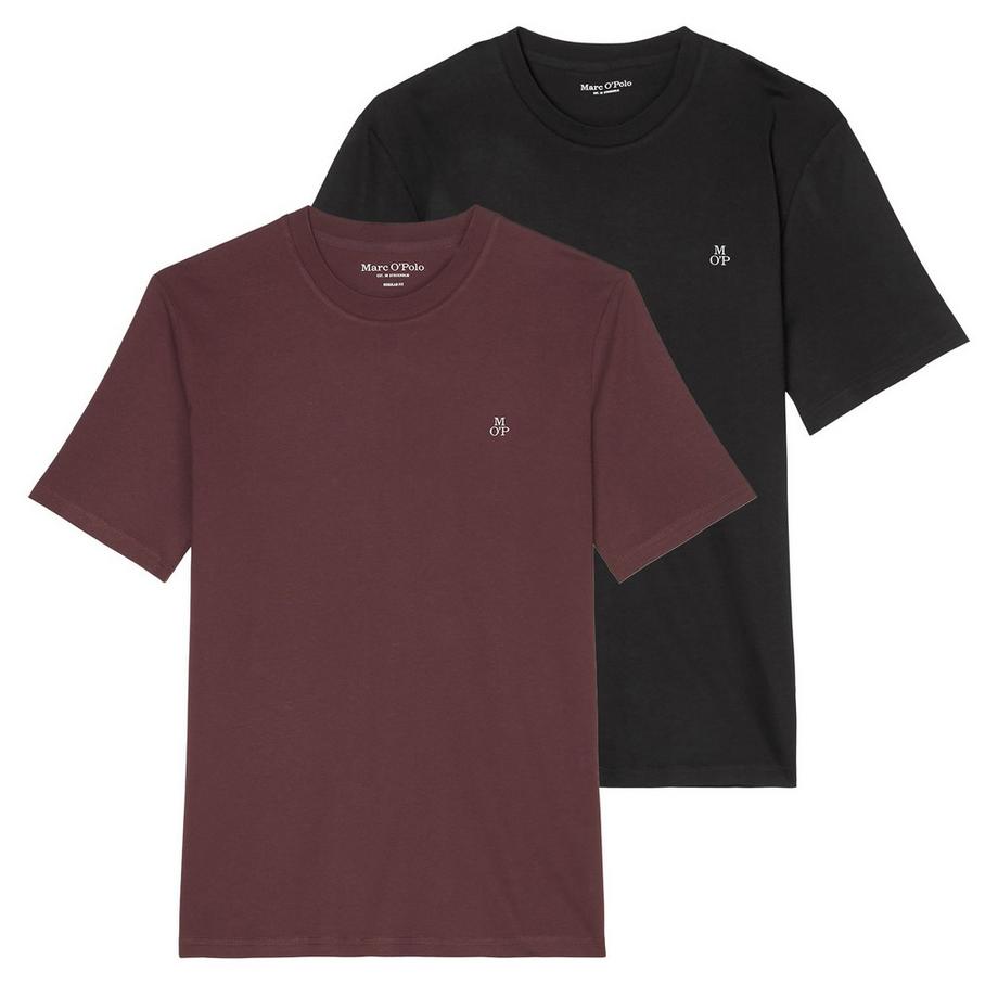 T-shirt  Paquet de 2 Confortable à porter-Small-Logo