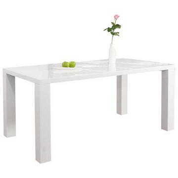 Tavolo da pranzo 180x90x76 cm bianco