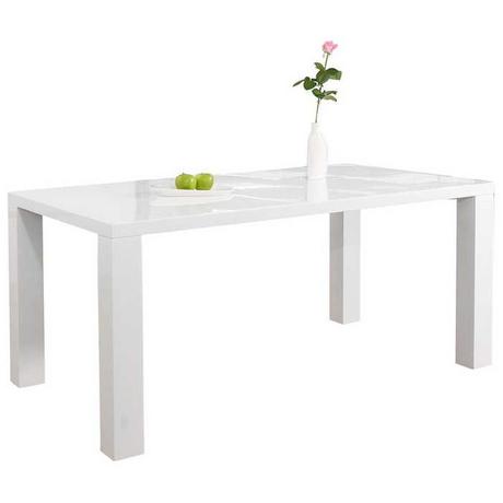 mutoni Esstisch 180x90x76cm weiss  