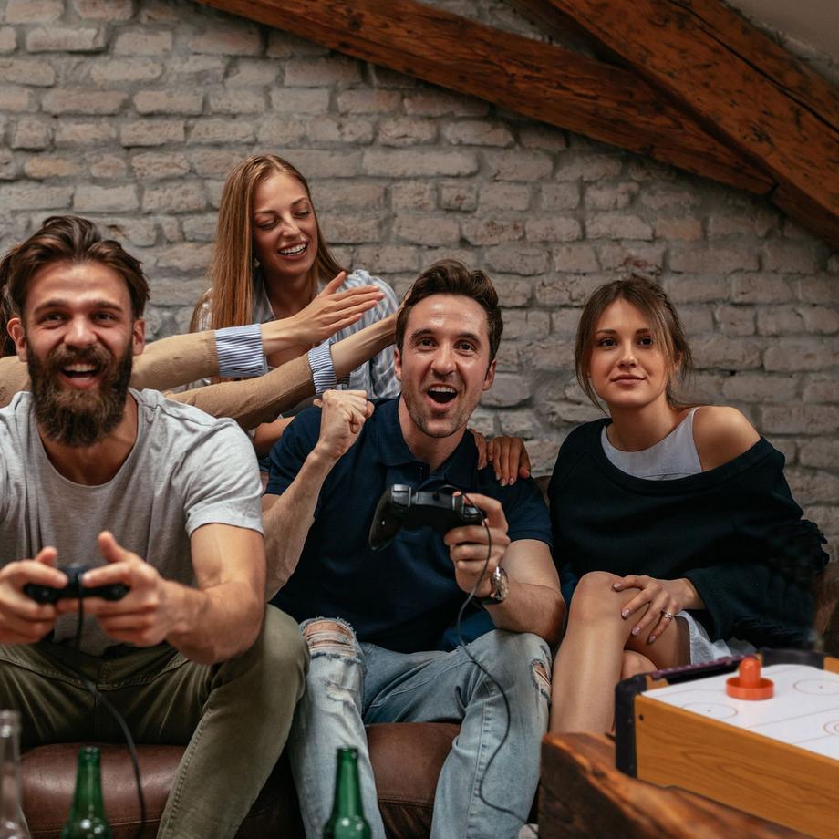 B2X  Airhockey-Tischspiel 