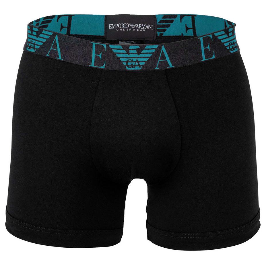 EMPORIO ARMANI Bold Monogram Lot de 3 Boxers Ajustés  